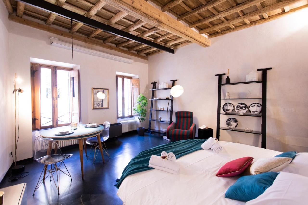 Greta Charming Suite In Trastevere Rome Bagian luar foto